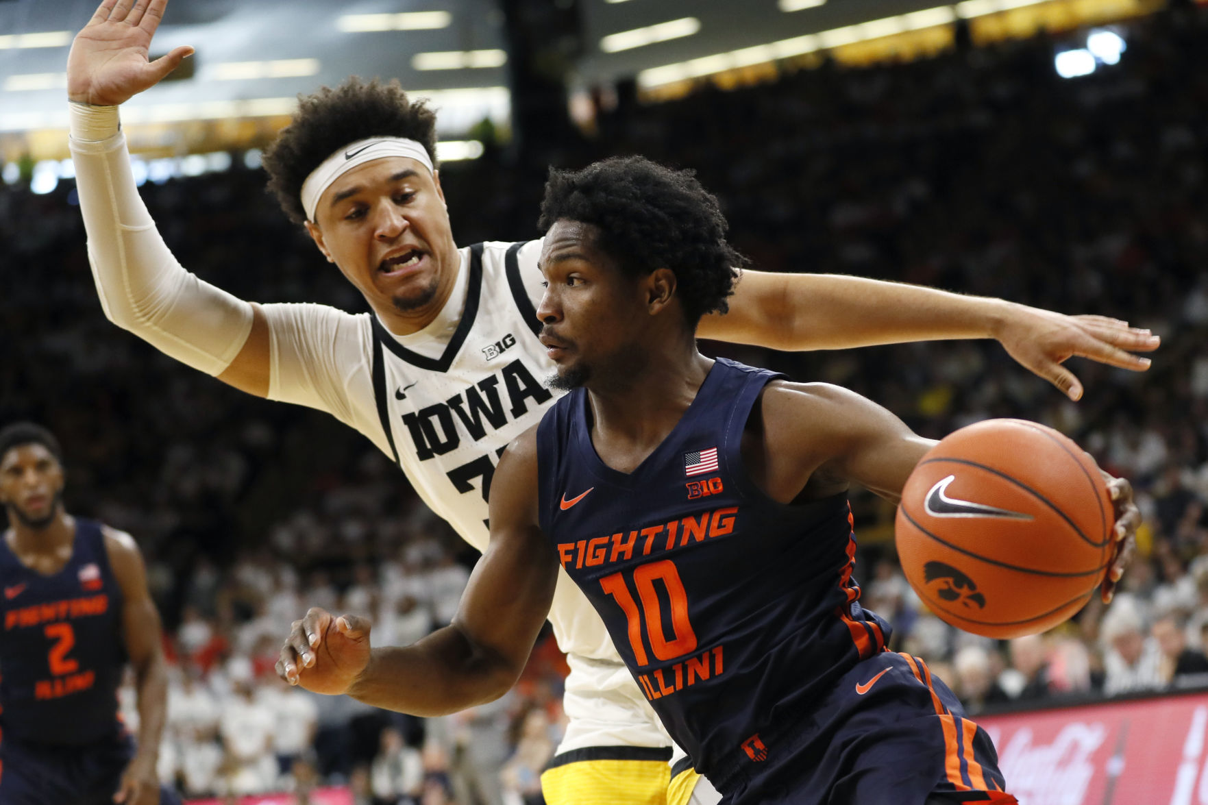 Illinois Iowa Basketball